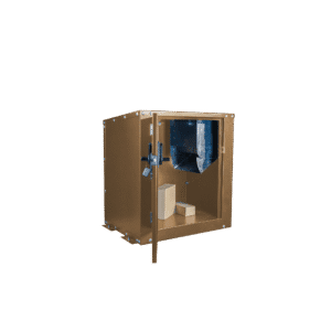 Parcel Box - Open - Crystal Brown