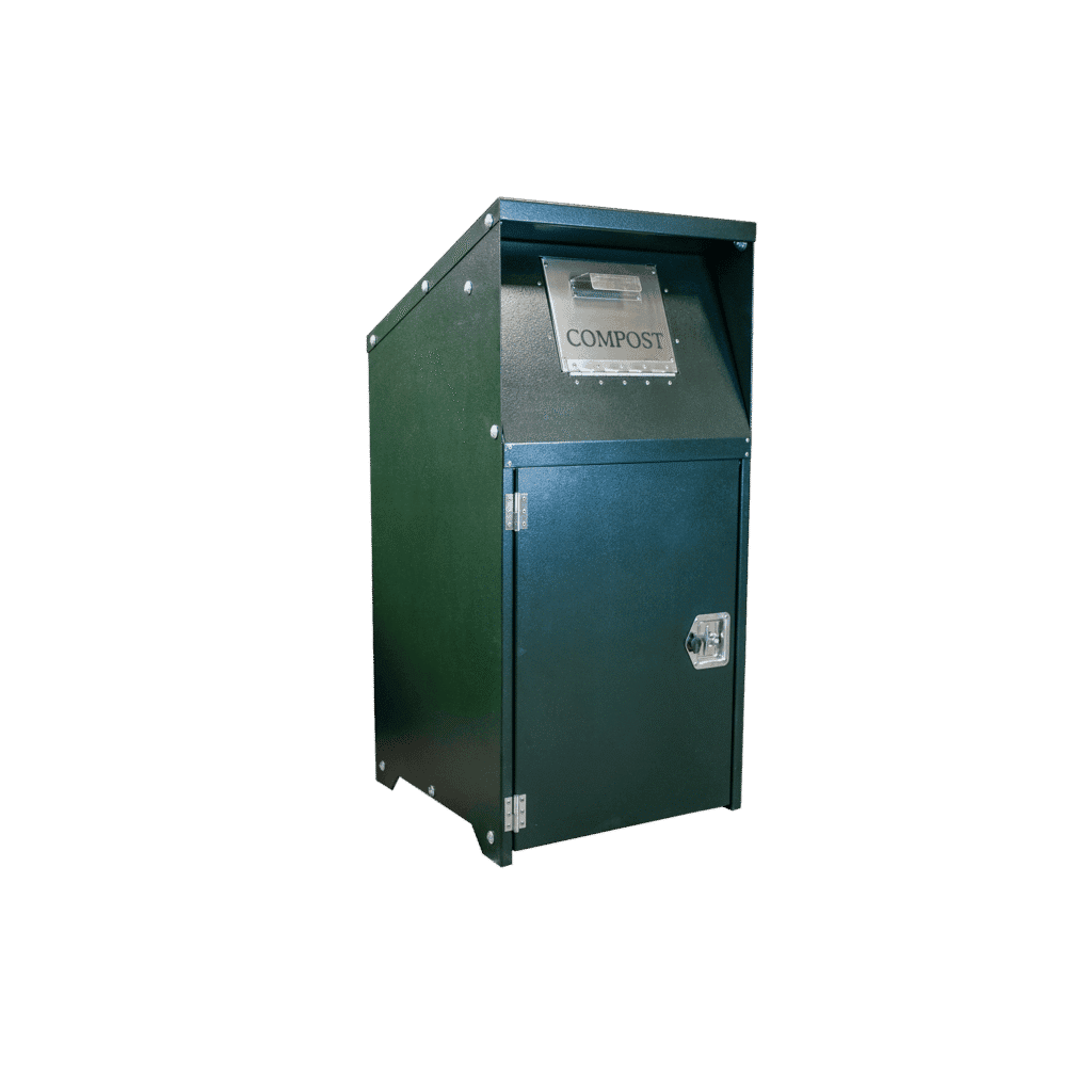 Compost Trash Enclosure | Iron Paw Box Solutions